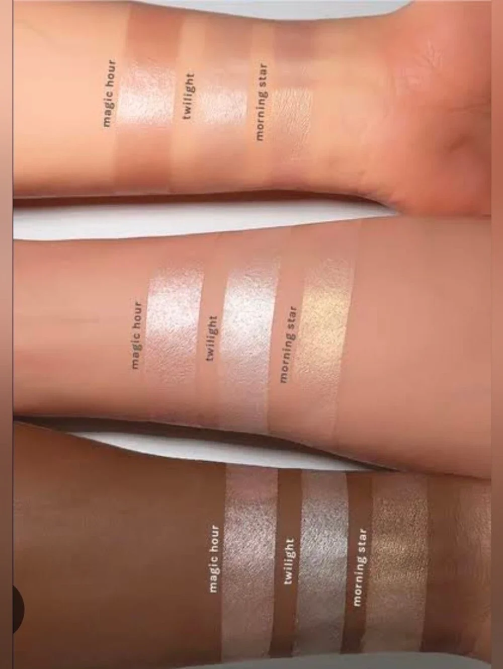 Moira Stay Golden Cream Bronzer - Light & Everglow Highlighter In Twilight BNIB